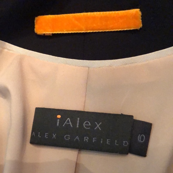 i Alex Enya Open two-tone long sleeved jacket, raised back collar + pockets - Picture 7 of 9